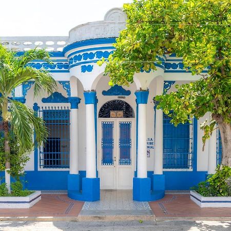 バランキージャ Casa Caribe Colonial Bed & Breakfast エクステリア 写真